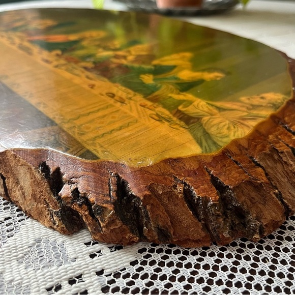 VINTAGE 1970s Last Supper hanging plaque - Picture 2 of 6